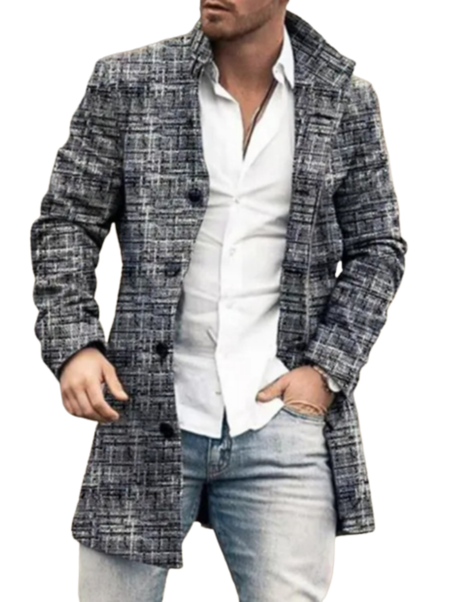 Premiumowy Płaszcz w Stylu Francuskim