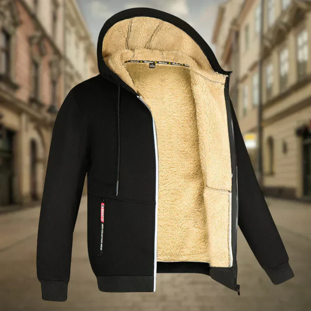 Remy™ - Męska Bluza Fleece z Kapturem