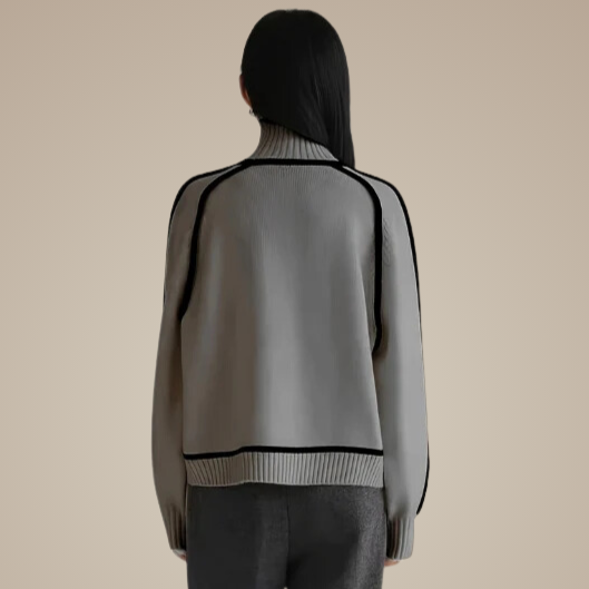 Emily - Sweter z golfem