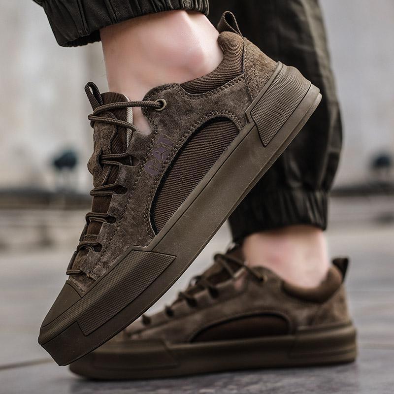 UrbanEdge - Skórzane trampki