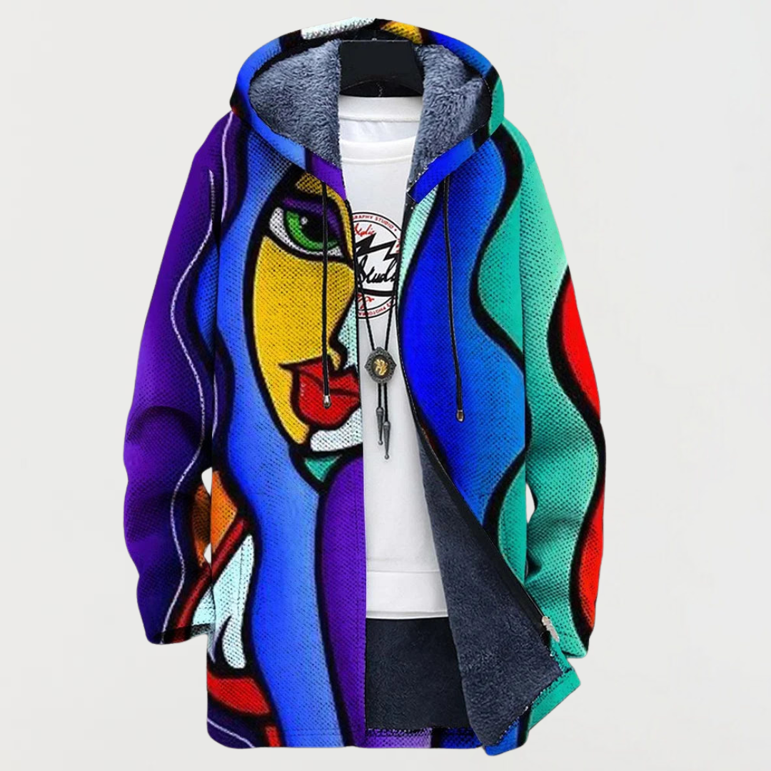 Lena | Kolorowy Art Hoodie