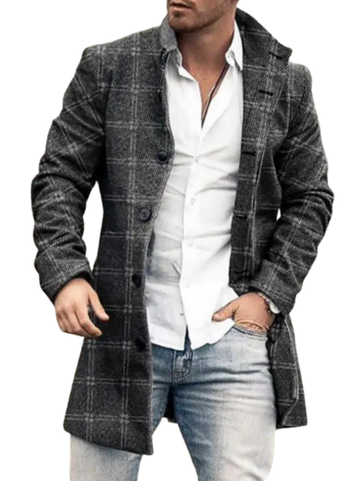 Premiumowy Płaszcz w Stylu Francuskim