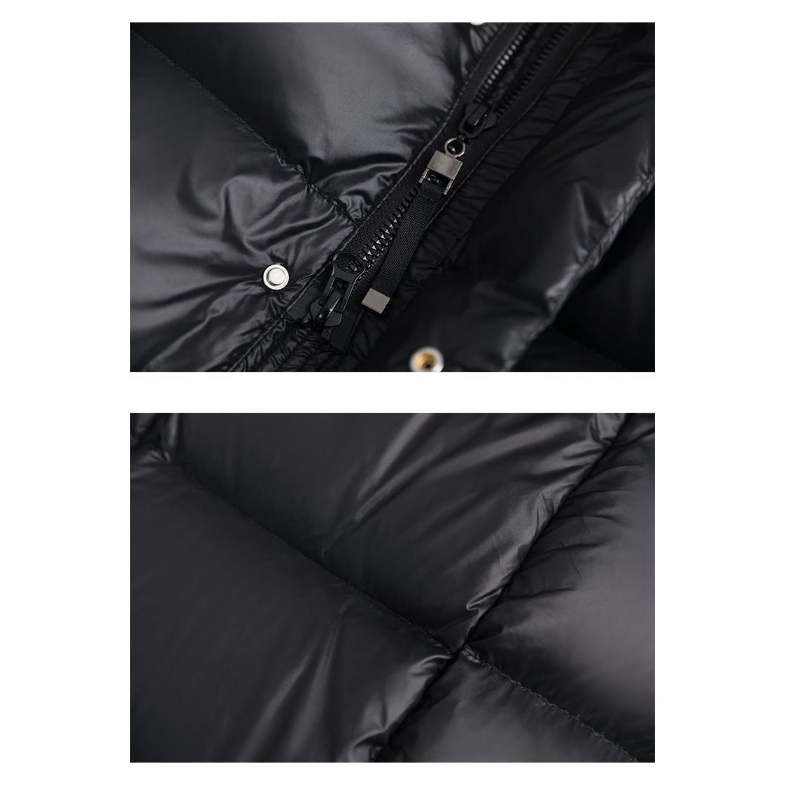 Arivelle – Elegancki długi pikowany płaszcz