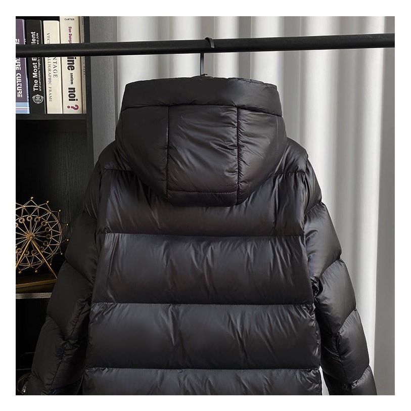 Arivelle – Elegancki długi pikowany płaszcz