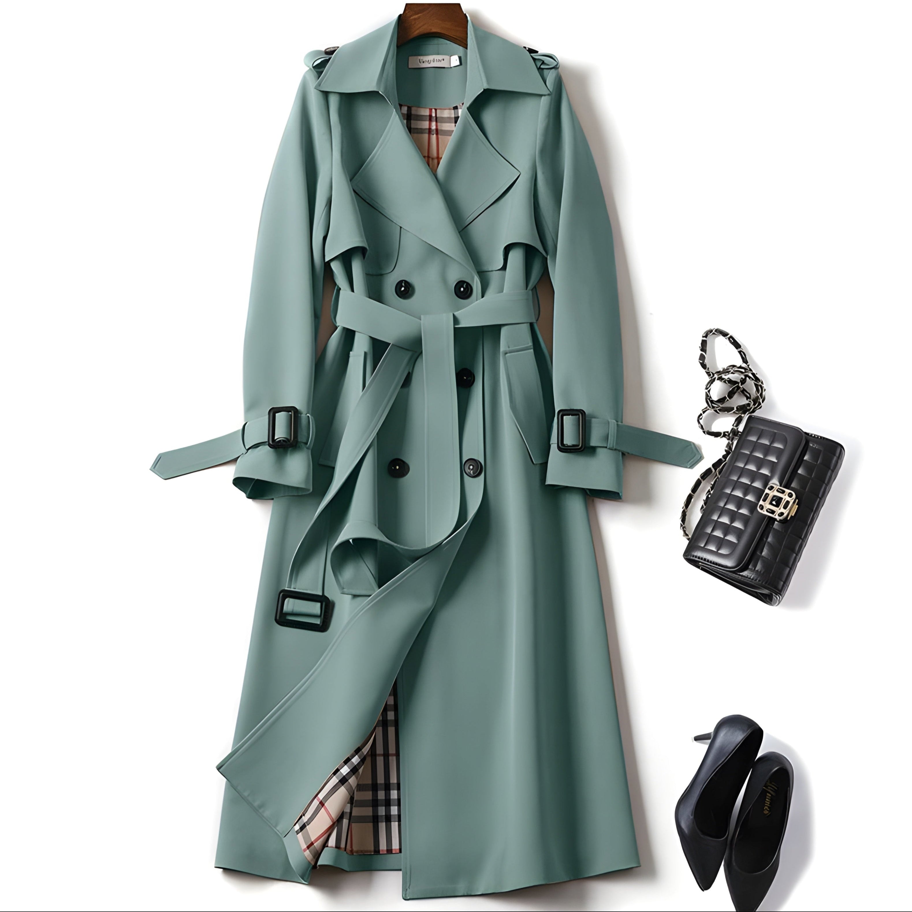 Xanthippe™ | Elegancki Trench-coat o Ponadczasowym Stylu