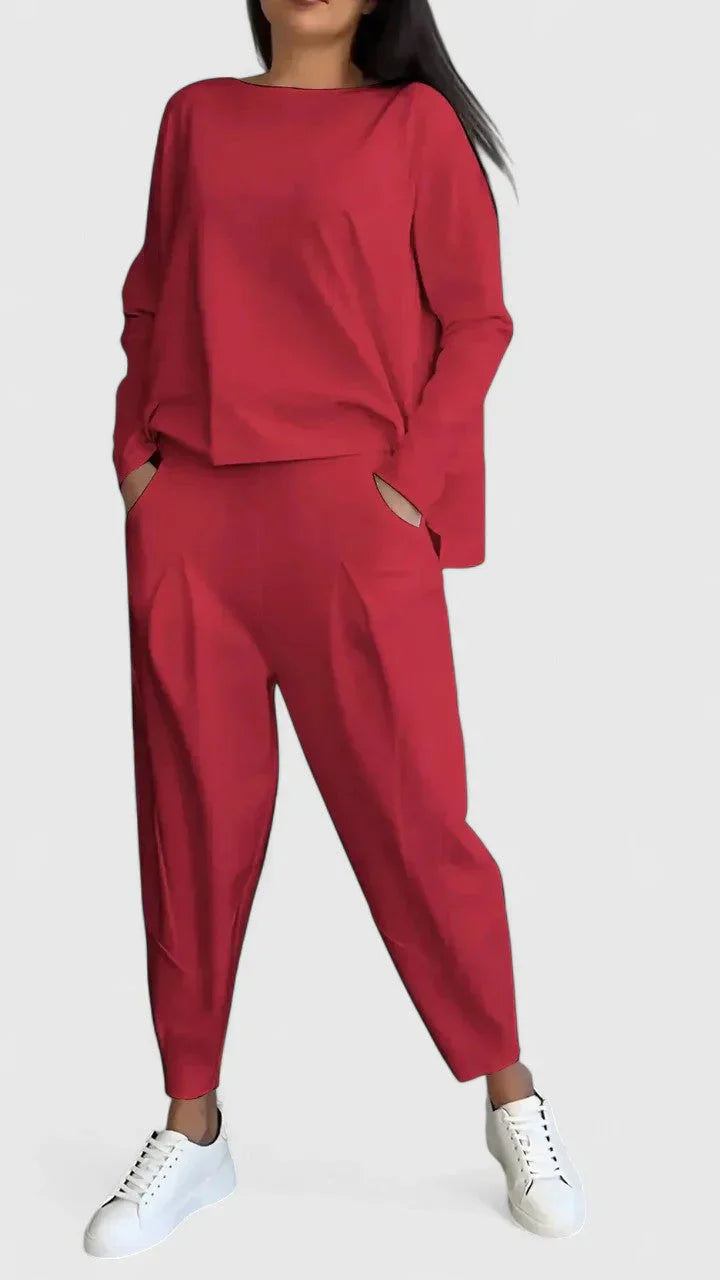 Ingrid | Wygodny Zestaw Dwuczęściowy