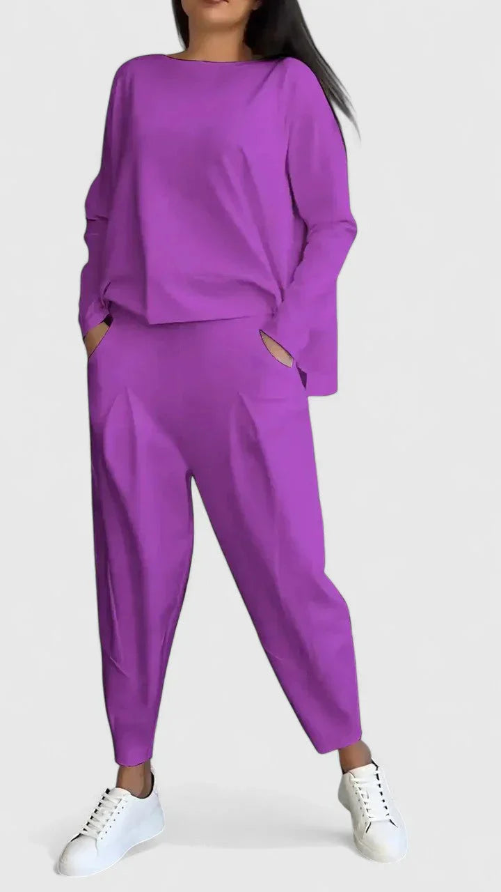 Ingrid | Wygodny Zestaw Dwuczęściowy