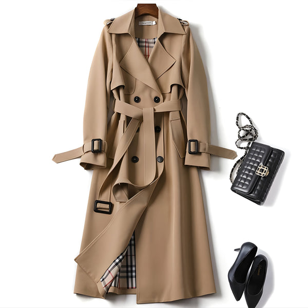 Xanthippe™ | Elegancki Trench-coat o Ponadczasowym Stylu