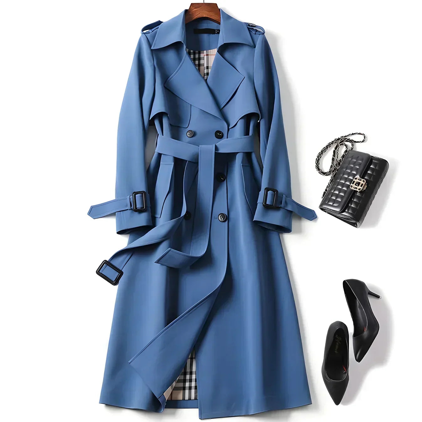 Xanthippe™ | Elegancki Trench-coat o Ponadczasowym Stylu