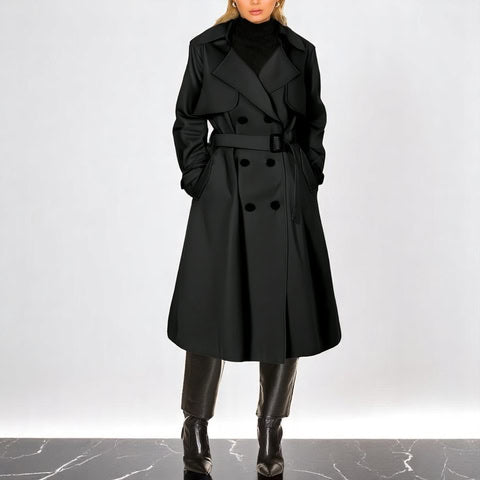 Xanthippe™ | Elegancki Trench-coat o Ponadczasowym Stylu